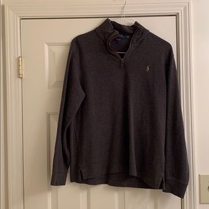 Grey Ralph Lauren quarter zip